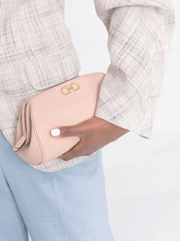 Ferragamo Gancini Leather Bag