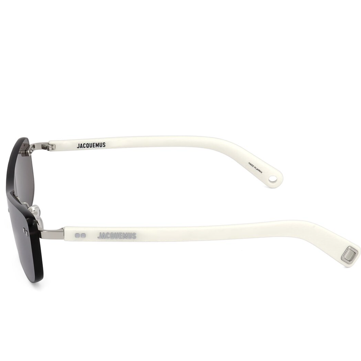 Jacquemus Miranda Black rimless sunglasses