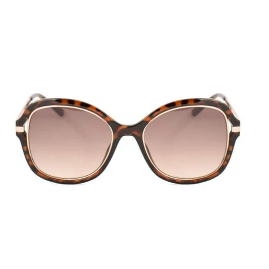 Guess Brown Butterfly Ladies Sunglasses