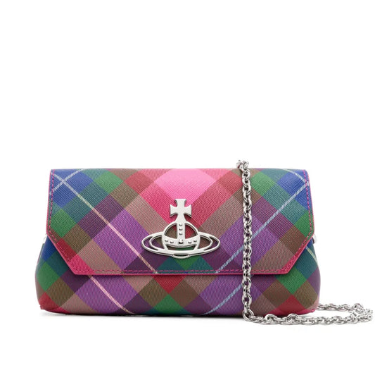 Vivienne Westwood Tartan bag on chain