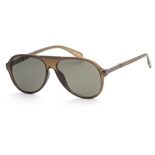Guess Green Aviator Sunglasses