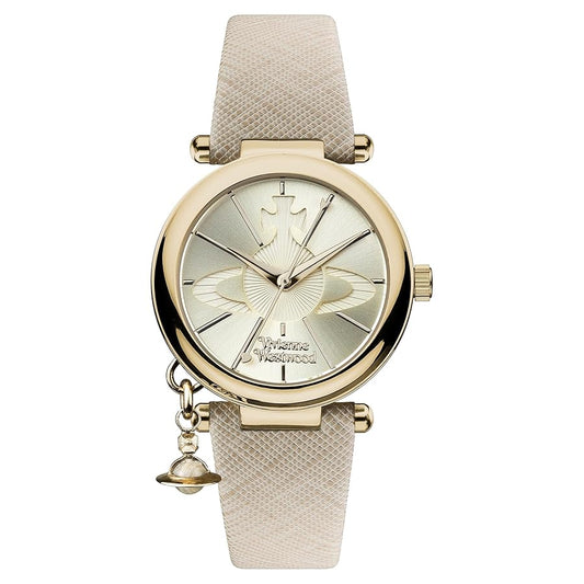 Vivienne Westwood Orb Leather Strap Ladies Watch