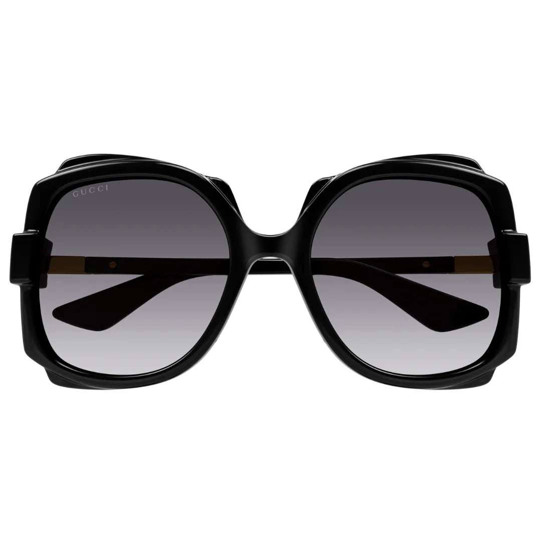 Gucci Oversized Butterfly black sunglasses