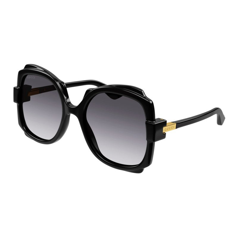 Gucci Oversized Butterfly black sunglasses