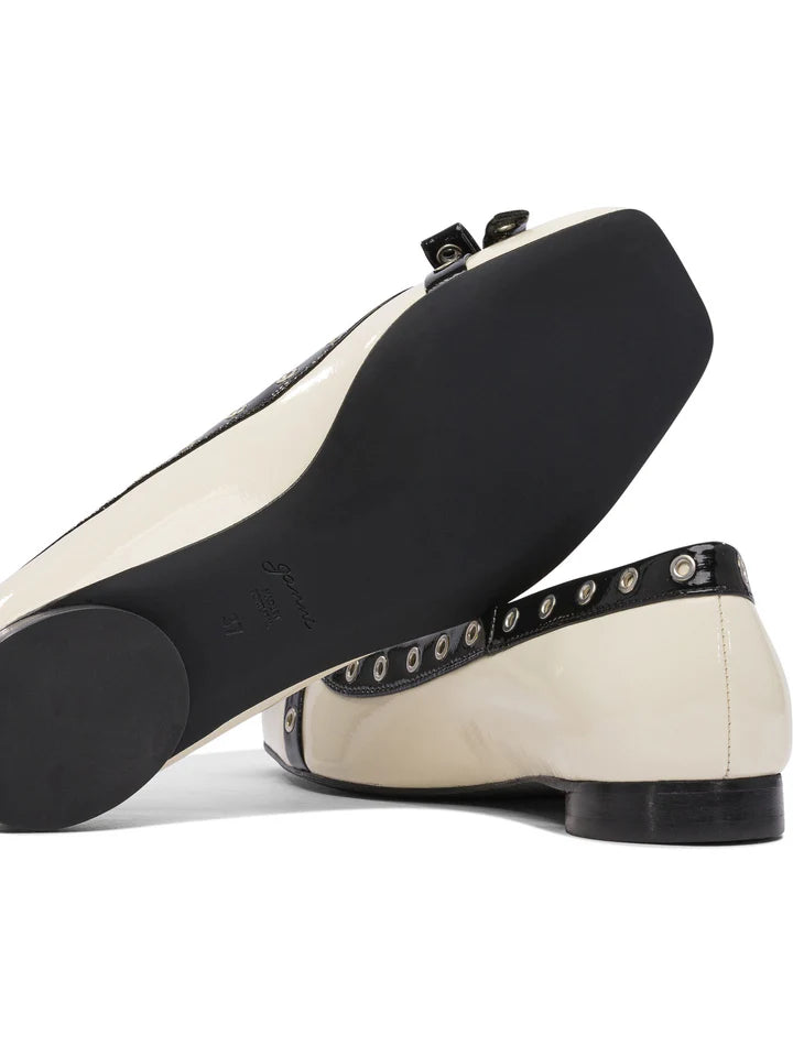 GANNI Eyelets ballerina flats