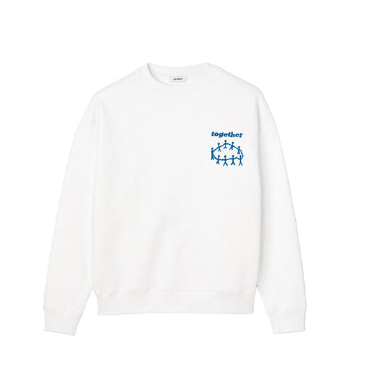Sandro Together sweatshirt in white