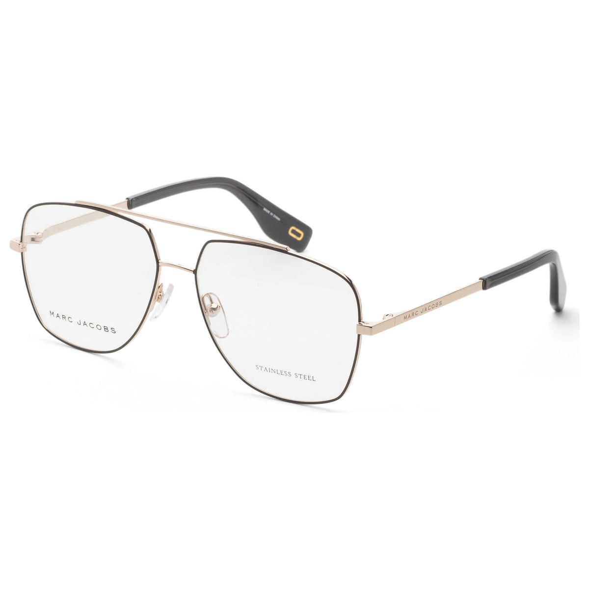 Marc Jacobs Gold Unisex Glasses