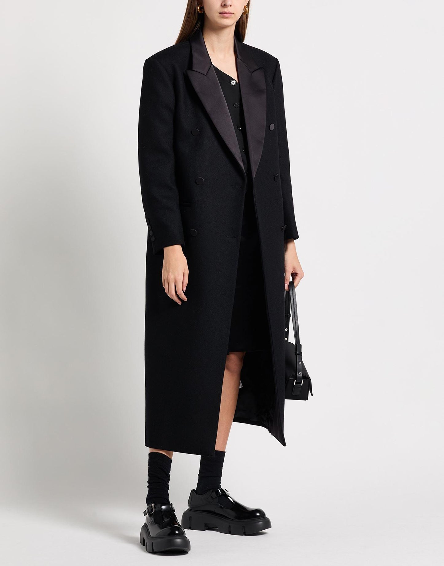 Sandro Wool-blend coat