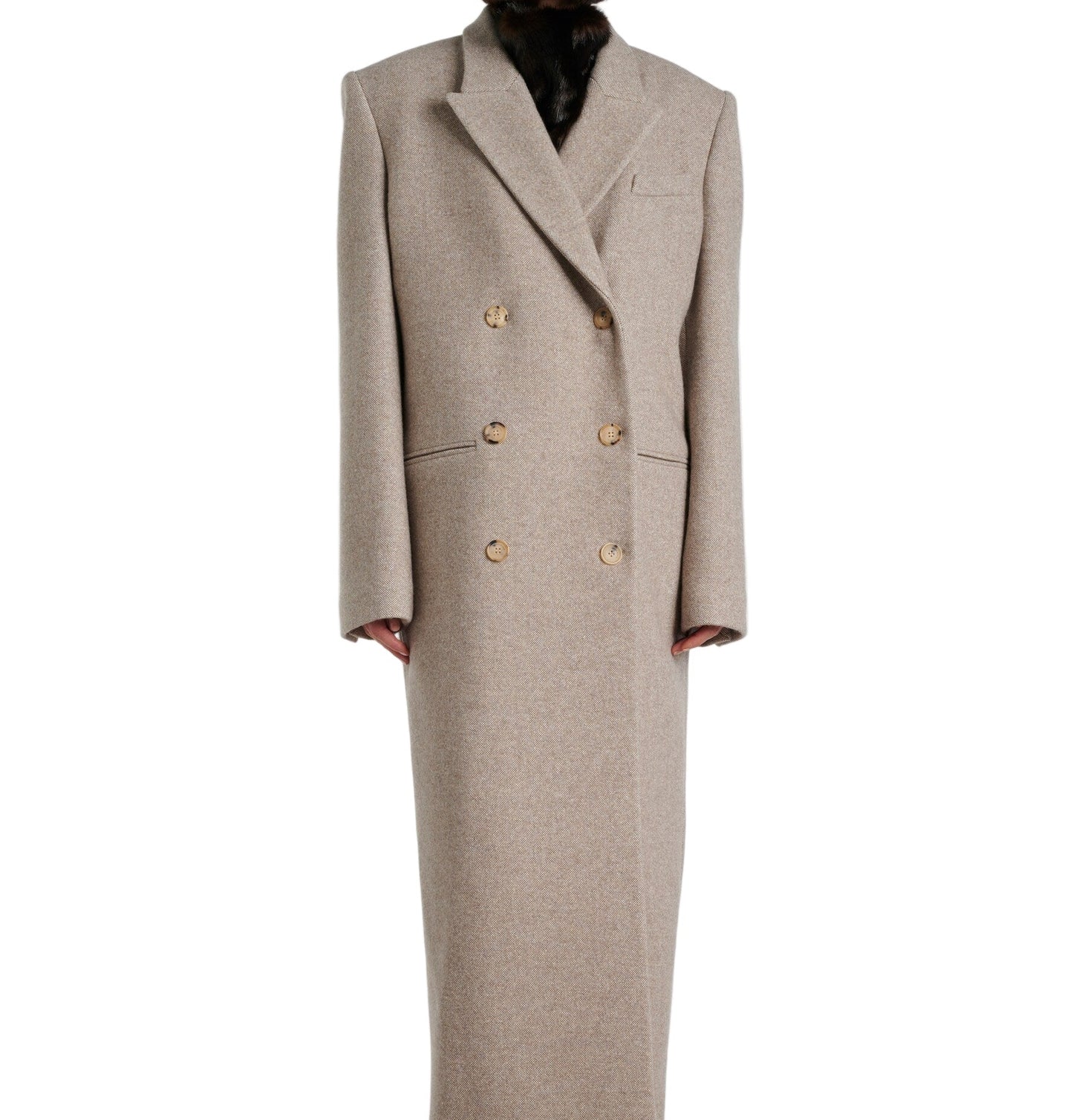 Magda Butrym virgin wool coat