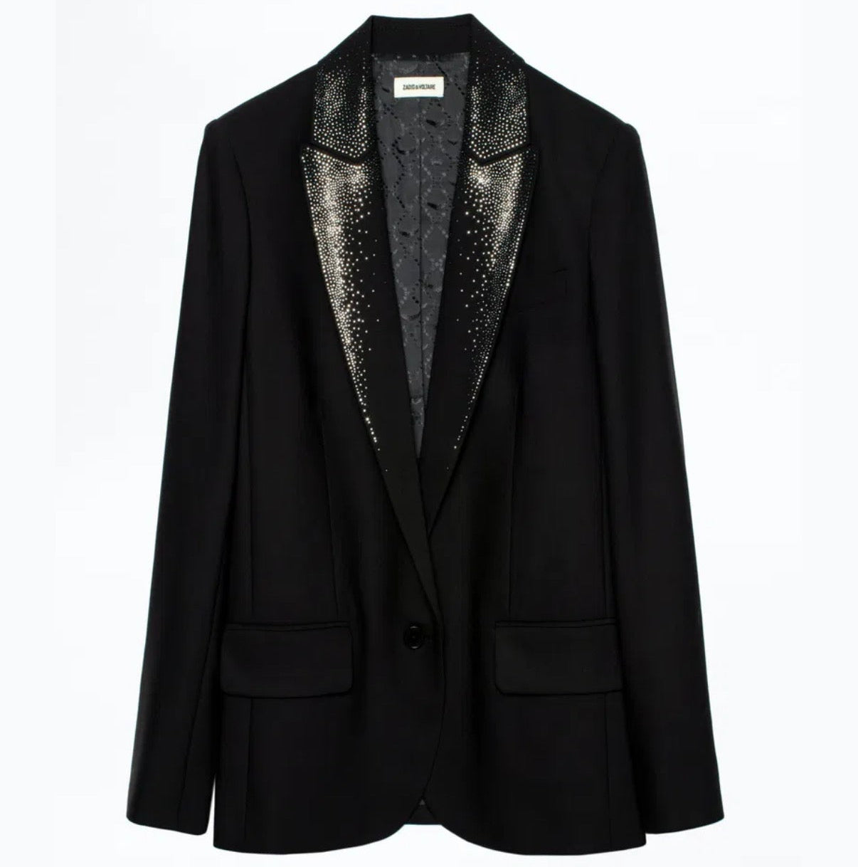 Zadig & Voltaire viking strass blazer