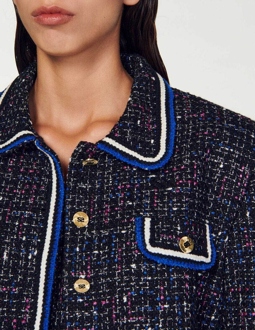 Sandro Tweed Blazer