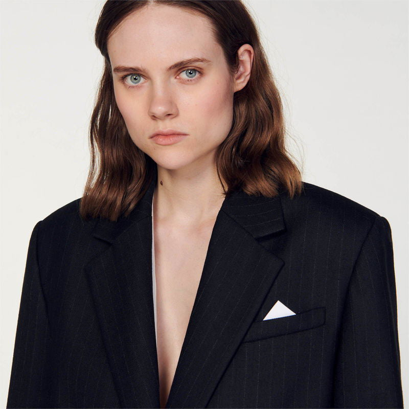 Sandro oversized suit jacket