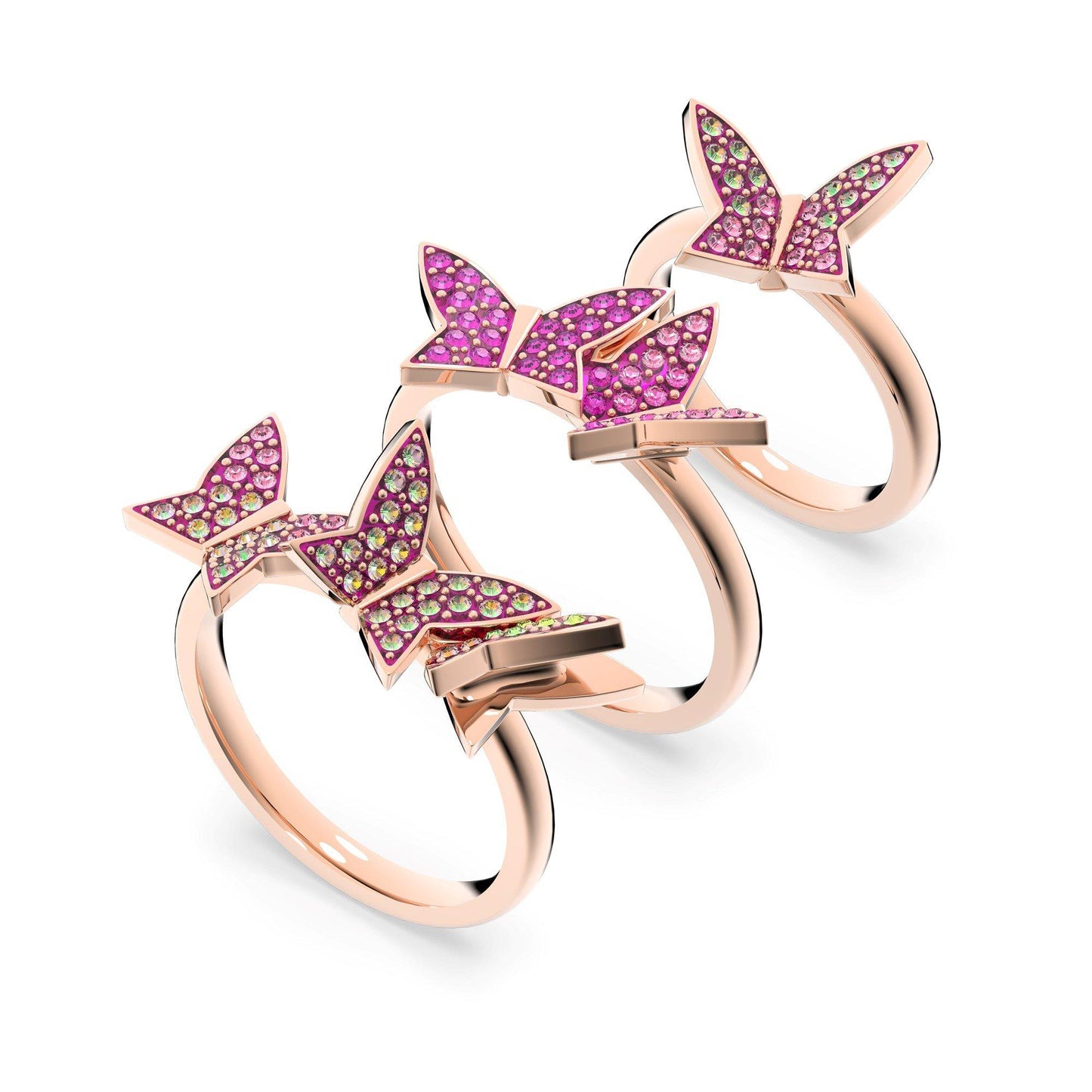 Swarovski Lilia ring set (3)