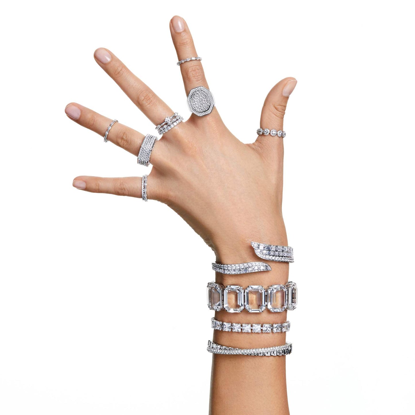 Swarovski dextera cocktail ring
