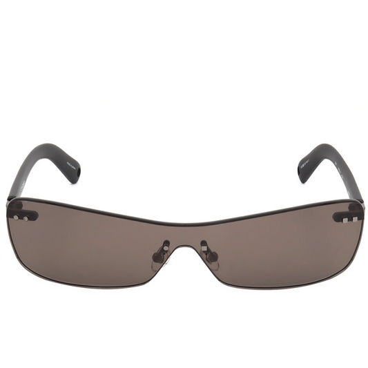 Jacquemus Miranda brown rimless sunglasses