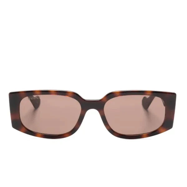 Gucci Double G rectangle-frame sunglasses