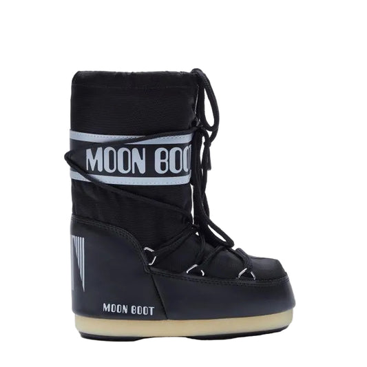 Moon Boots Icon nylon in black