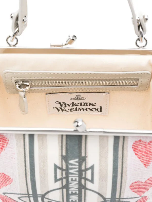 Vivienne Westwood linen blend bag