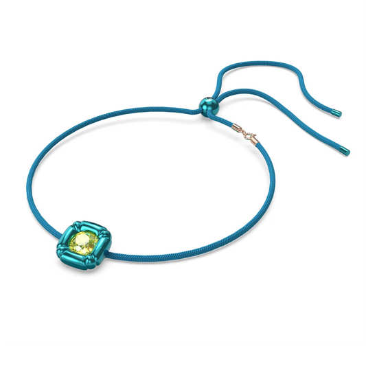 Swarovski Dulcis Blue necklace, Cushion cut