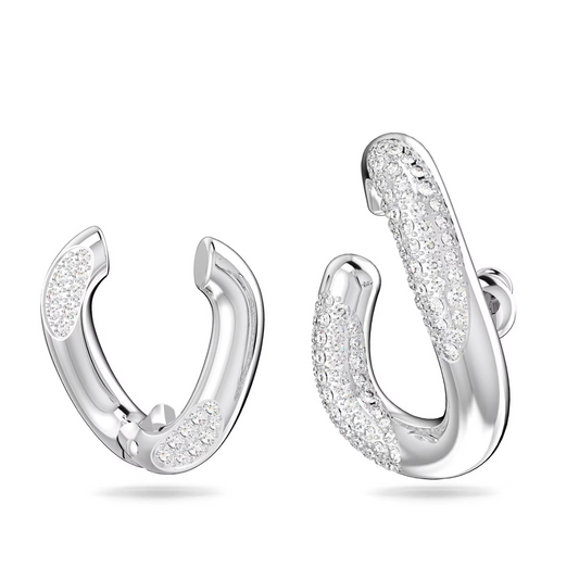 Swarovski Dextera ear cuff, Set 2 Silver