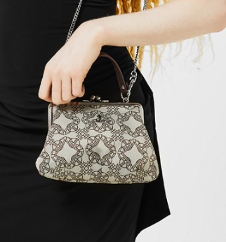 Vivienne Westwood Jacquard granny bag