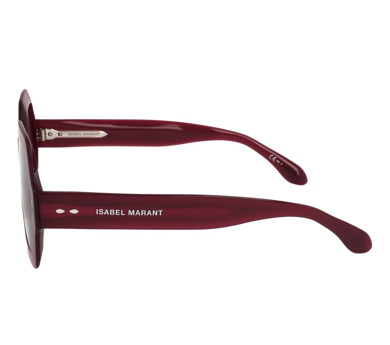 Isabel Marant oversized red sunglasses
