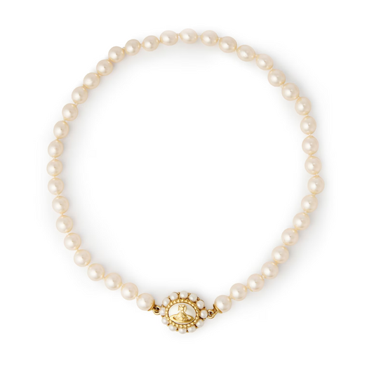 Vivienne Westwood Amaya Orb Faux Pearl Necklace