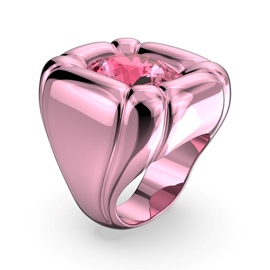 Swarovski Dulcis cocktail ring, Pink