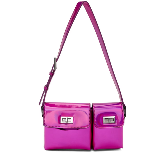 BY FAR Pink Baby Billy Bag