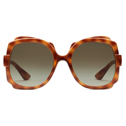 Gucci Oversized Brown Sunglasses