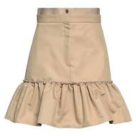 Sandro Alicante ruffled hem skirt
