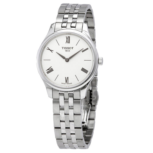 Tissot Tradition Thin White Dial Ladies Watch